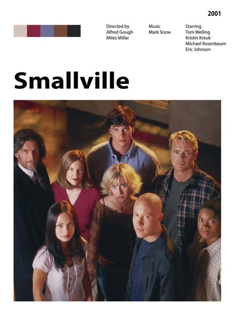 Smallville pellicola backlit da 🎞 The Movie Wall