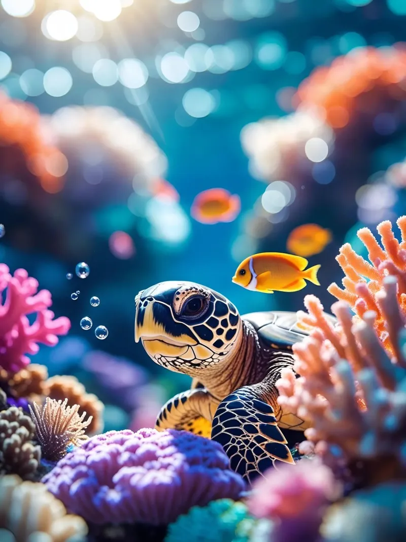 🪸🐢 Tartaruga di mare | Scudo solare plexiglass da Trinkets NL Design Studio