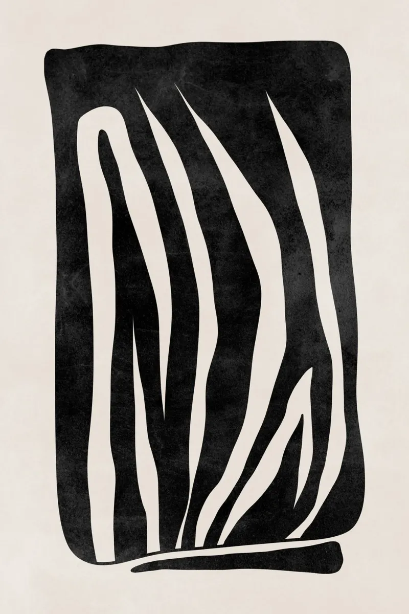 Modern Wall Art, Abstract Graphic Print alu-dibond by AbstractPrints