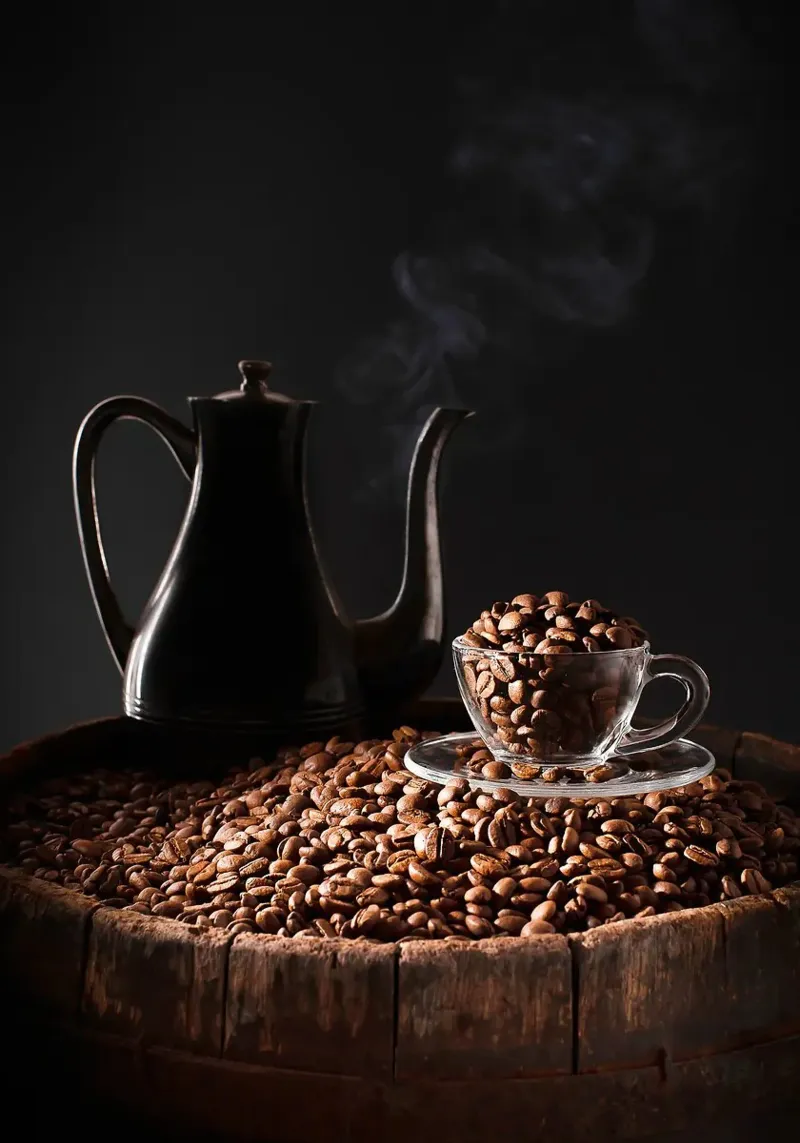 caffè in grani carta hahnemühle da Luke Yaeger