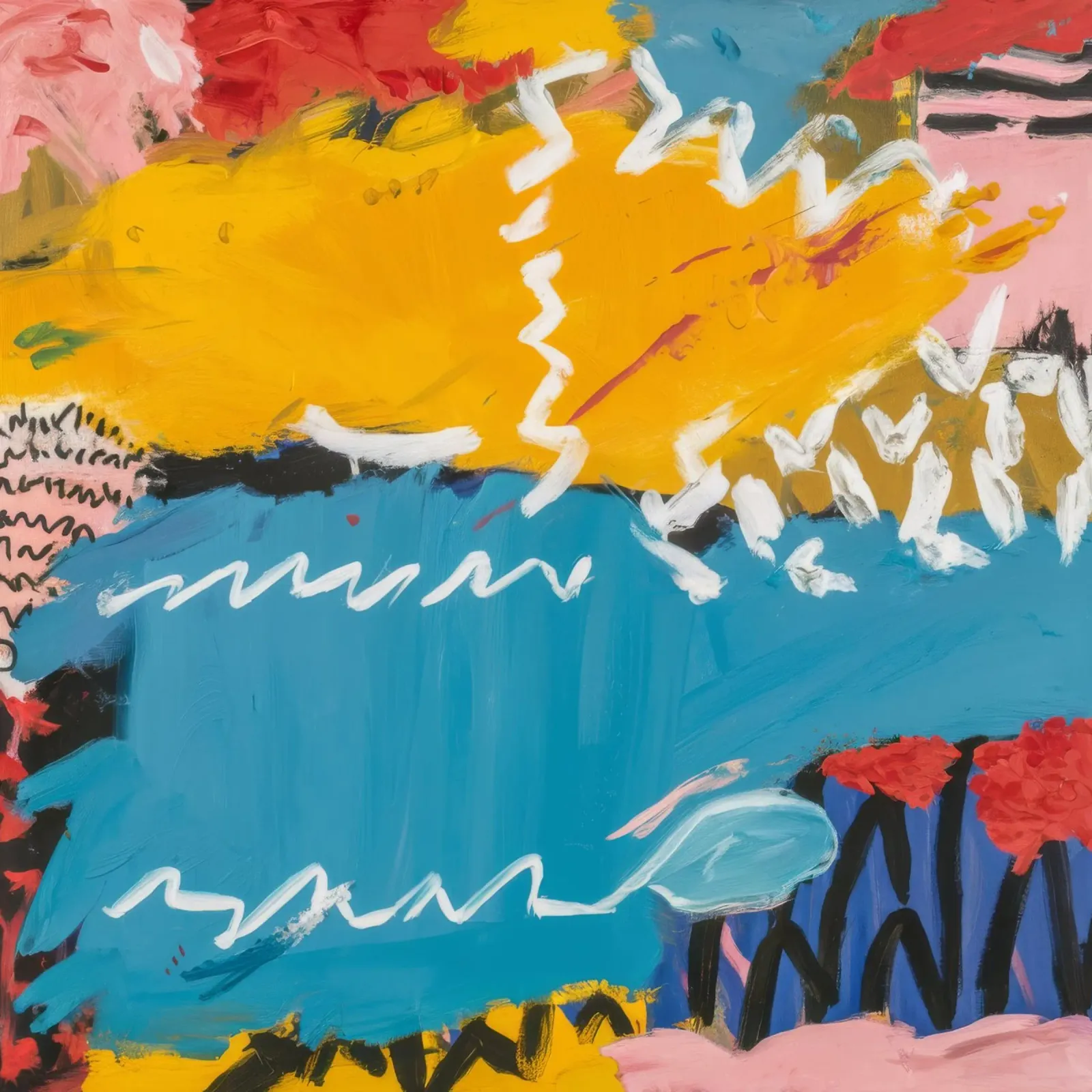 Tidal Flow Harmony canvas by Sublime Layers