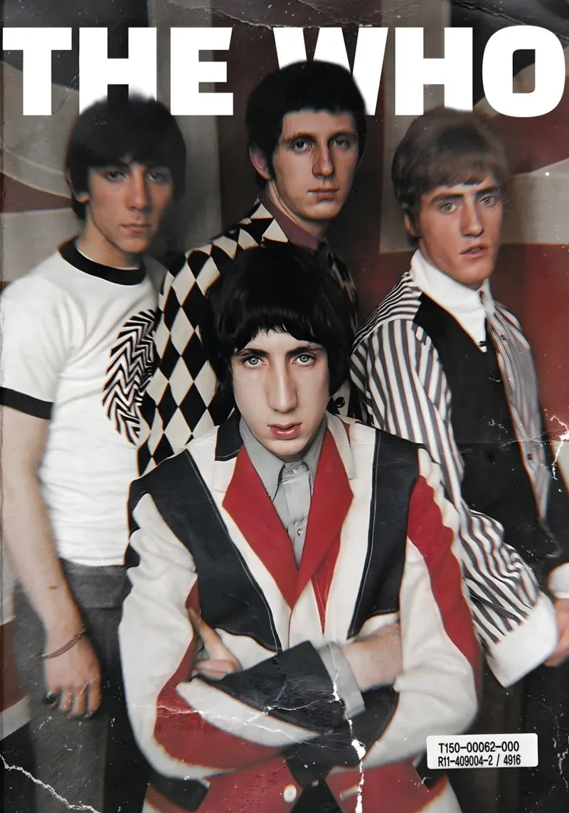The Who pellicola backlit da Low poly art