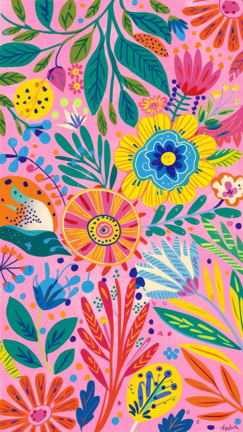 Blumenerinnerungstanz Hahnemühle von Zep Layers