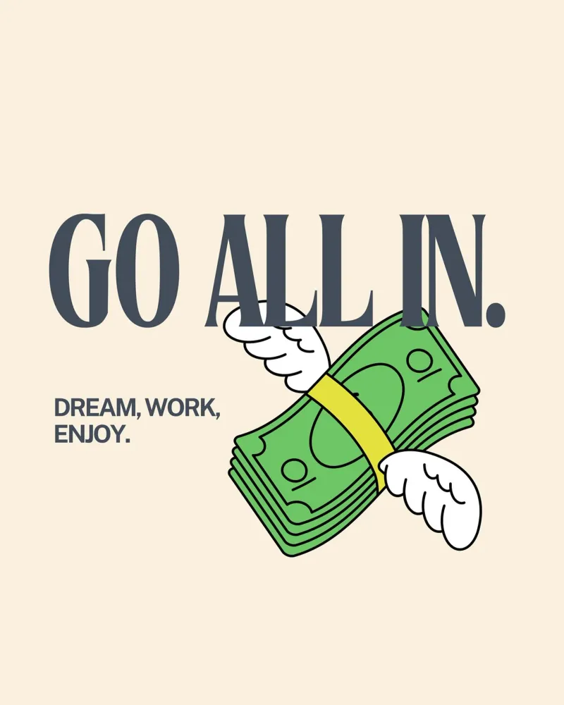 all in. pellicola backlit da Ambition Wall