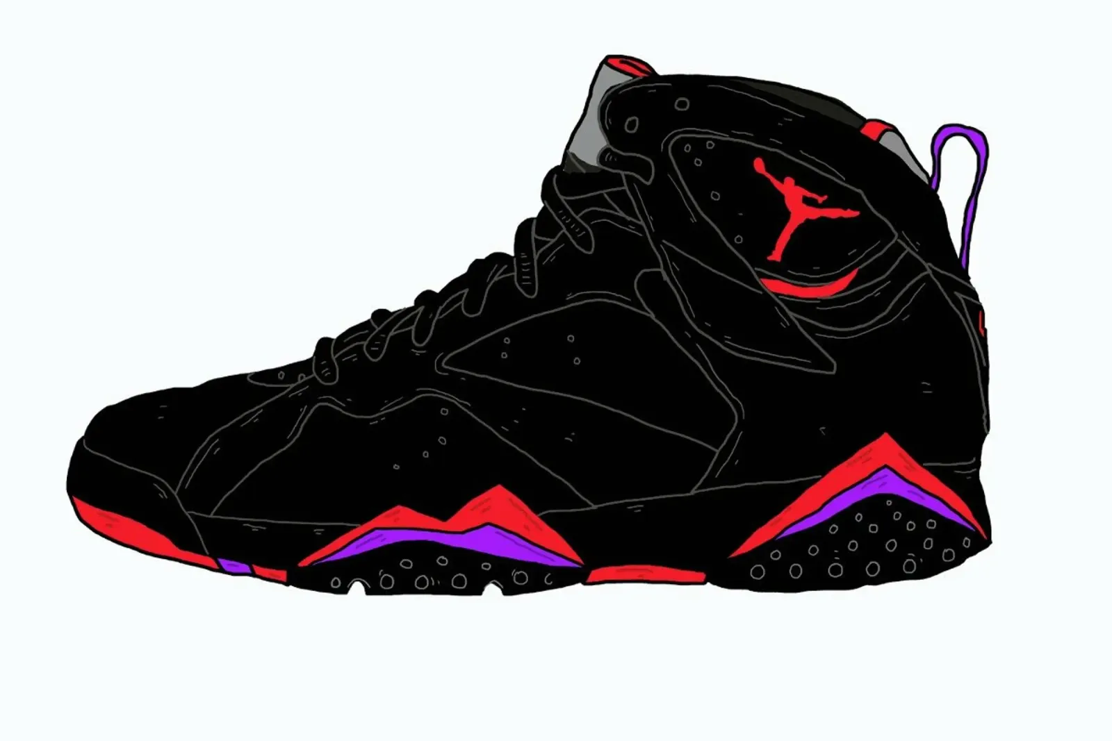 Jordans pellicola backlit da Nick Cocozza