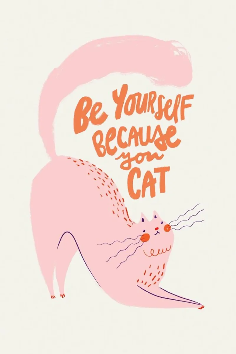 Because You Cat pellicola backlit da Pure