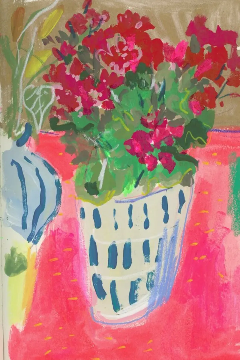 Mixed Media Sketchbook pellicola backlit da Sonia Brittain