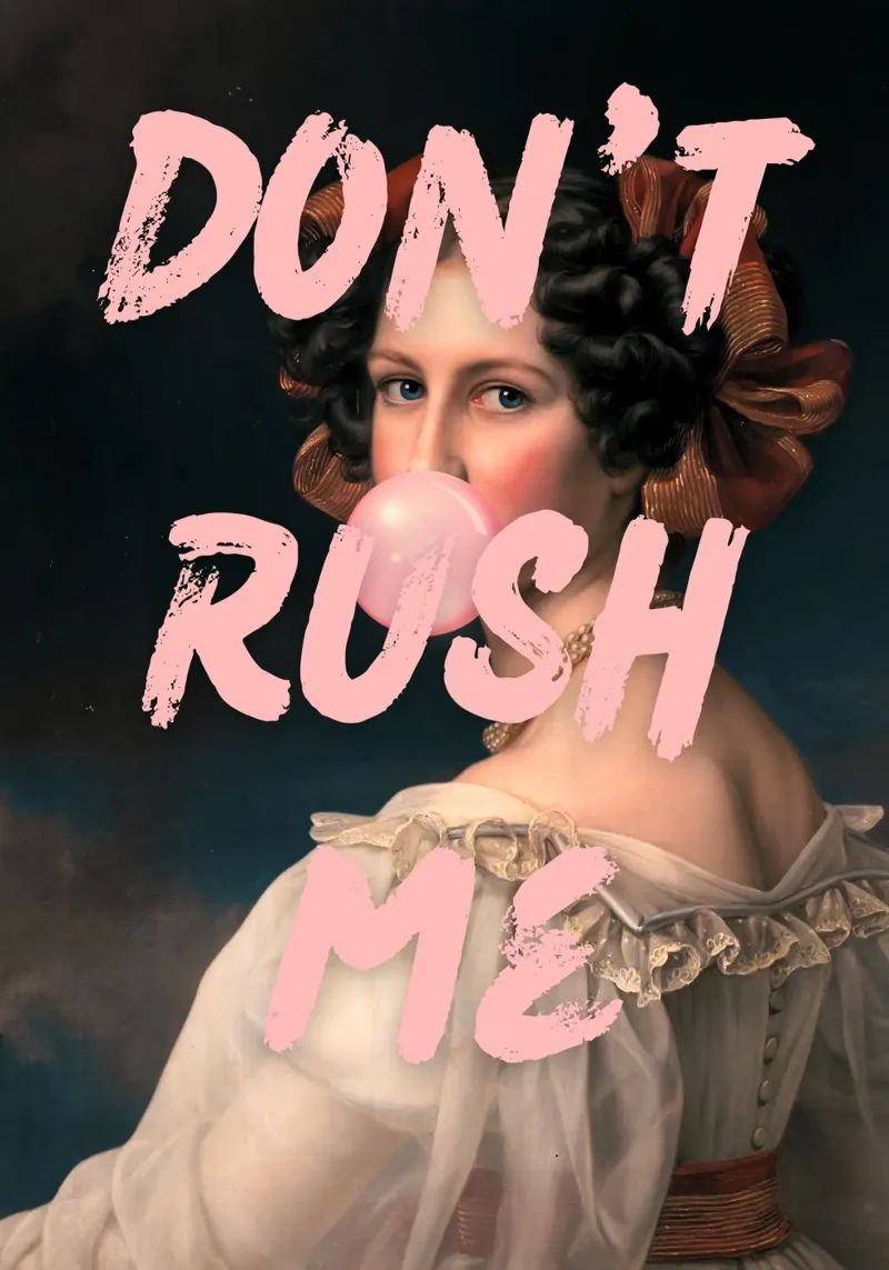 "Don't Rush Me" di Obvious Plant - Pop Art, Classic Remix, E pellicola backlit da NorwesClub