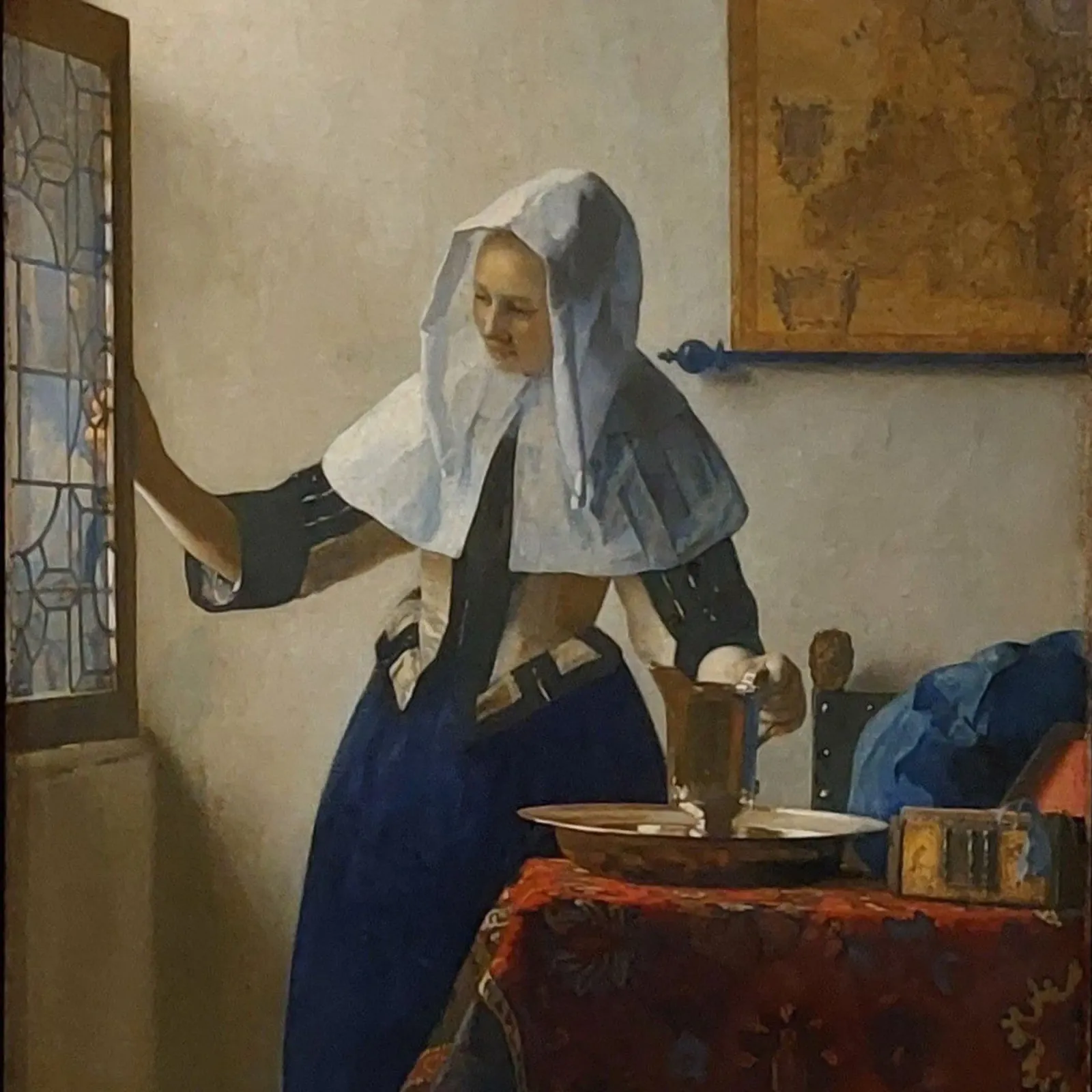 vermeer - la lattaia pellicola backlit da The Dinda