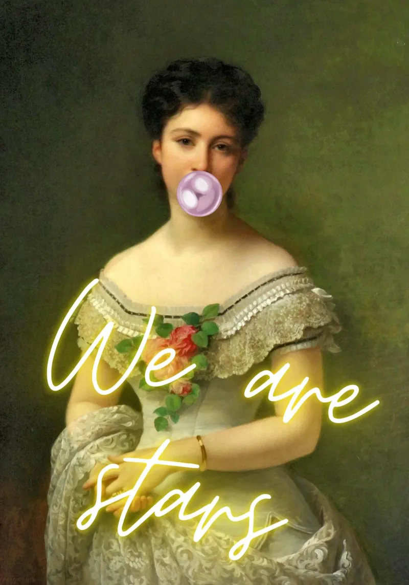 "We Are Stars" - Pop Art, Remix classico, Ispirazione, Tren pannello forex da NorwesClub