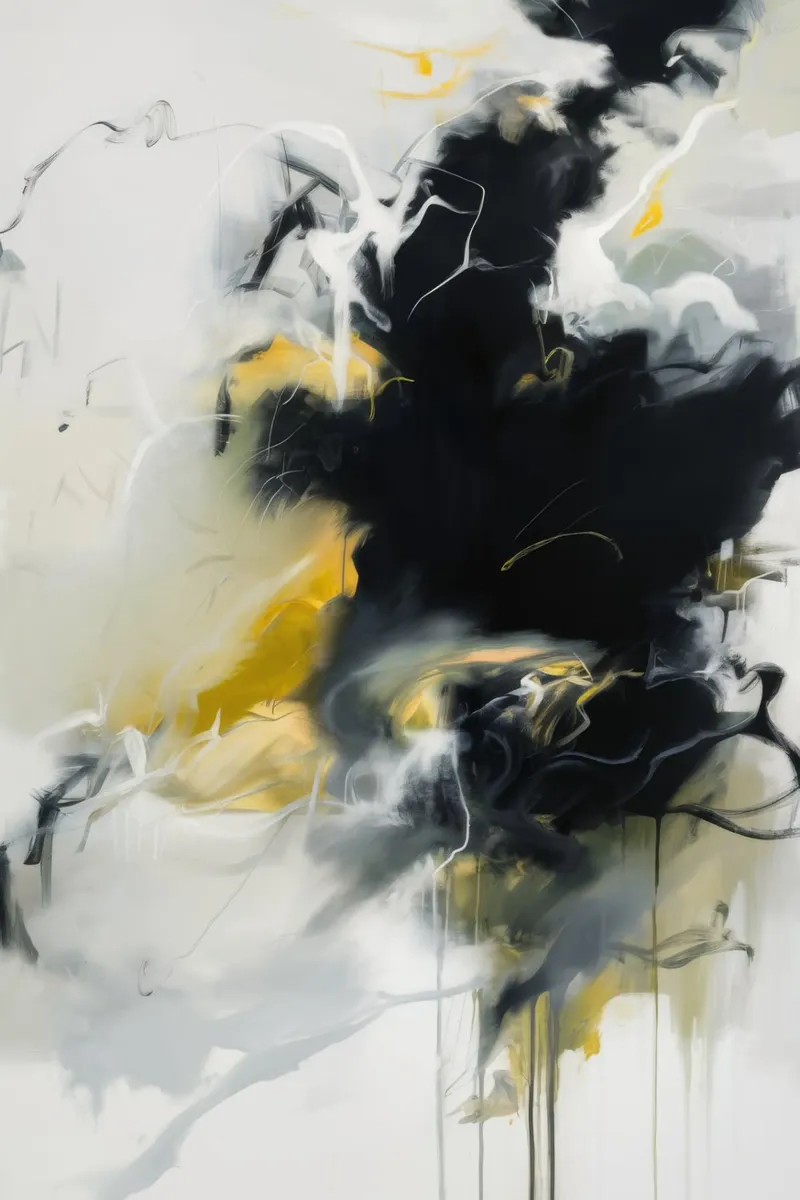 Ashen Burst Pulse canvas by Monarch Arc