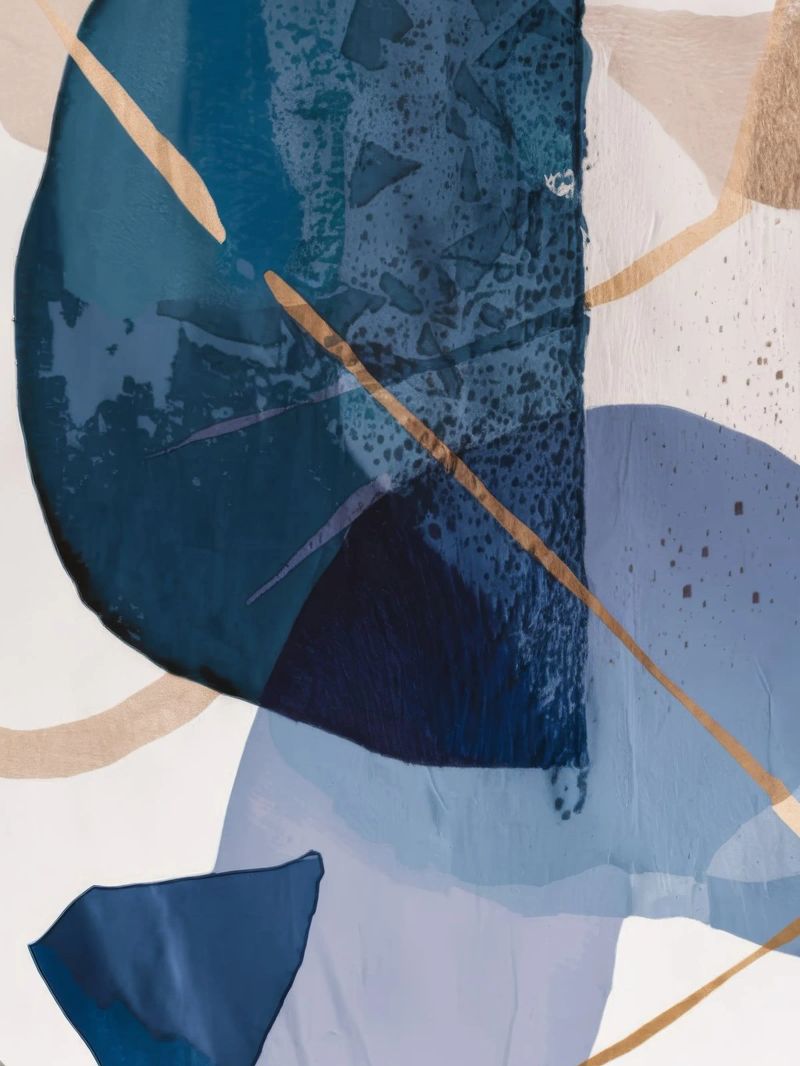 Gedempte vorm Fragment canvas van Monarch Arc