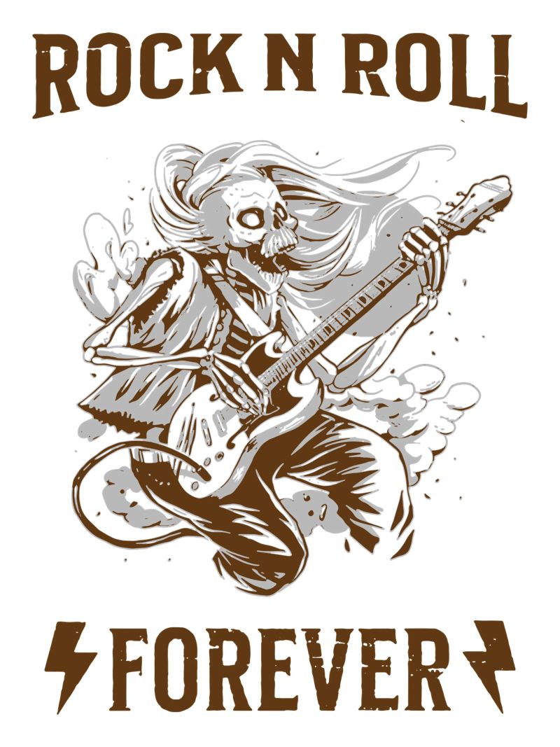 Rock n Roll für immer Poster von Gunawan Rb