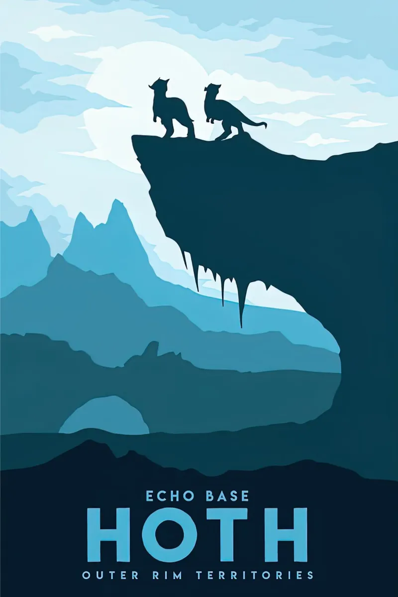 visitare l'eco base Hoth carta hahnemühle da carrie Shop