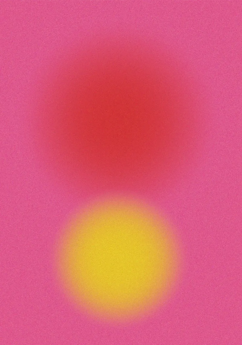 Gradient Dots Pink plexiglass da studio salü