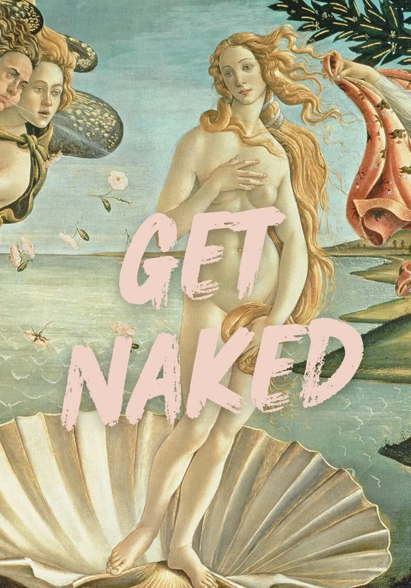 "Nuda, Venere" - Botticelli Remix, Pop Art, Body Positiv pellicola backlit da NorwesClub