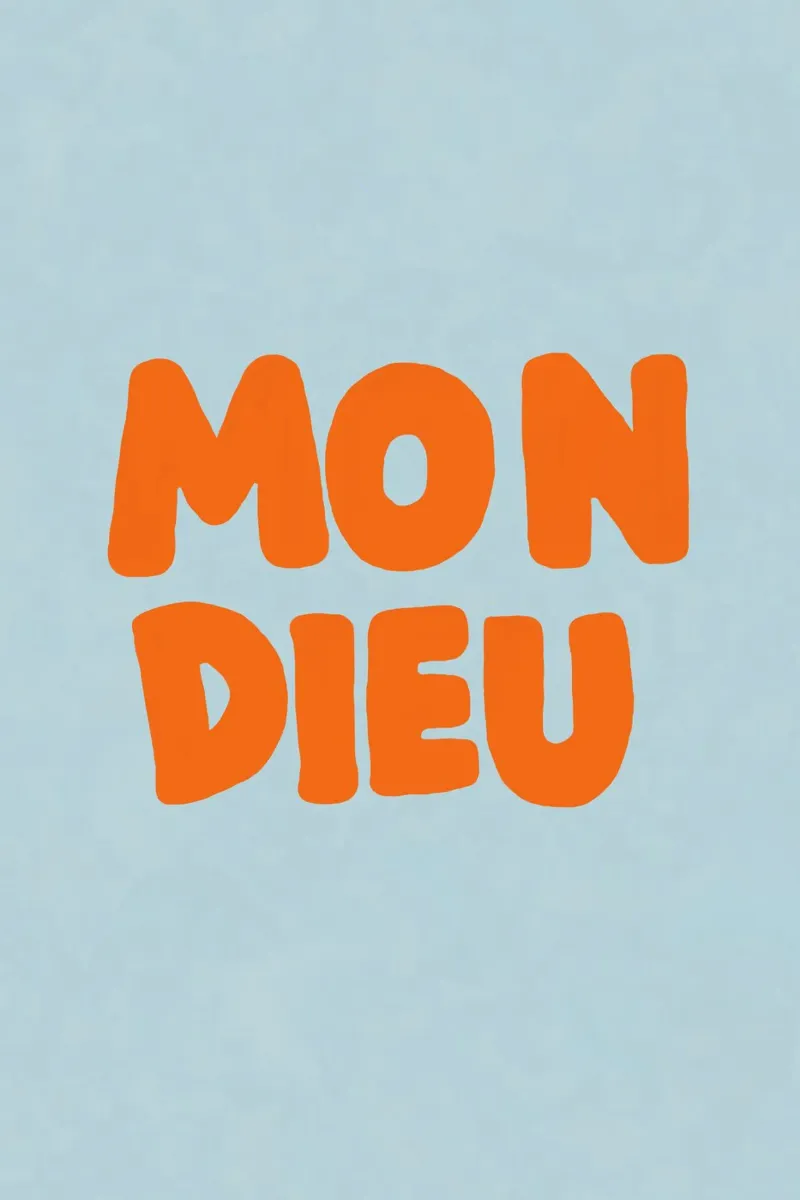 Mon Dieu, azzurro pellicola backlit da Carinaprint