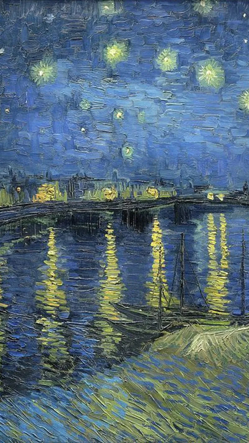 vue pittoresque rivage ciel nocturne claude monet poster avec cadre en bois de belong shop