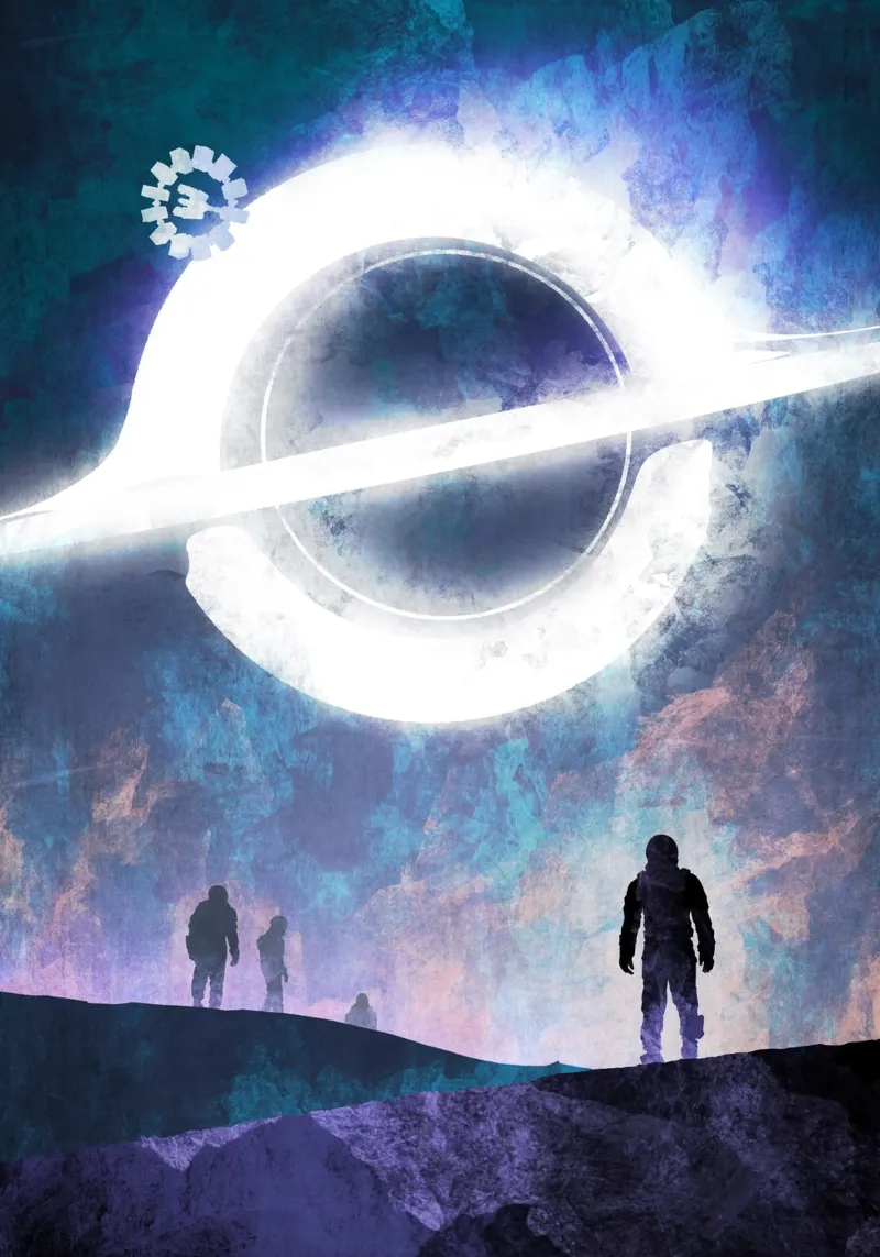 Interstellar Silhouettes poster van nabakumov