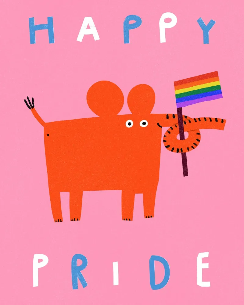 Happy Pride poster da aucontraire