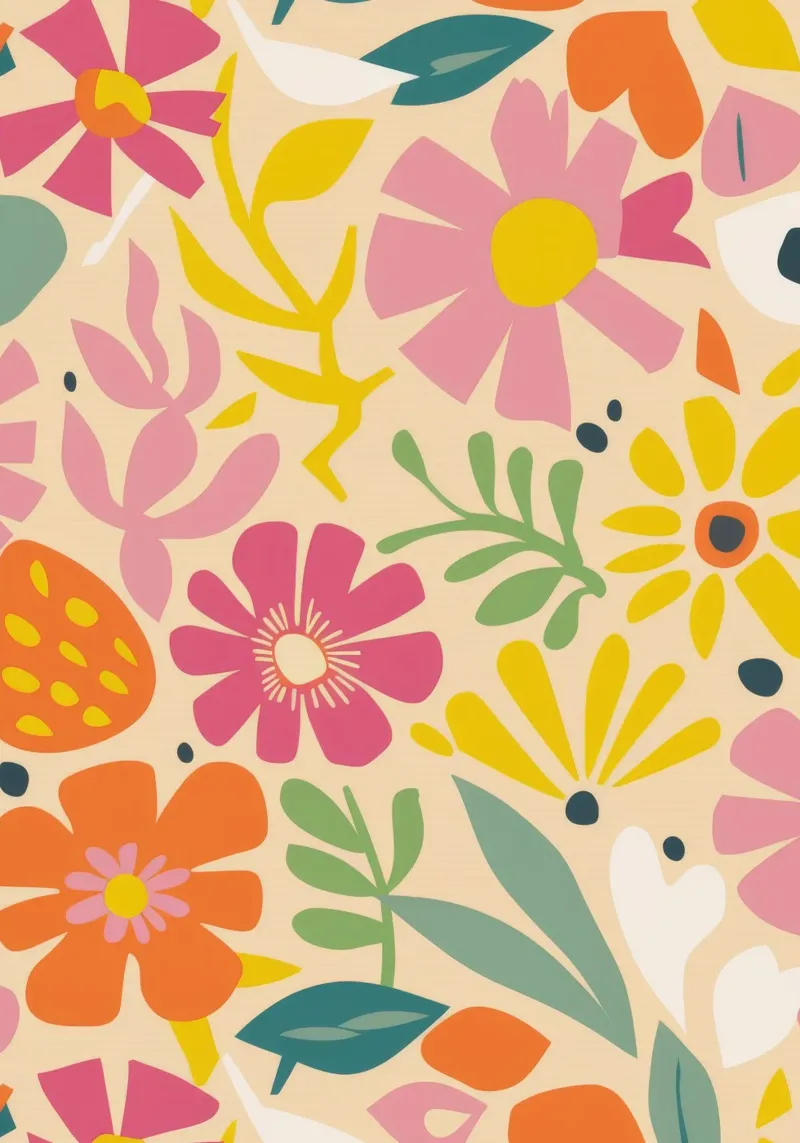 Spring Bloom Delight canvas by Zep Layers