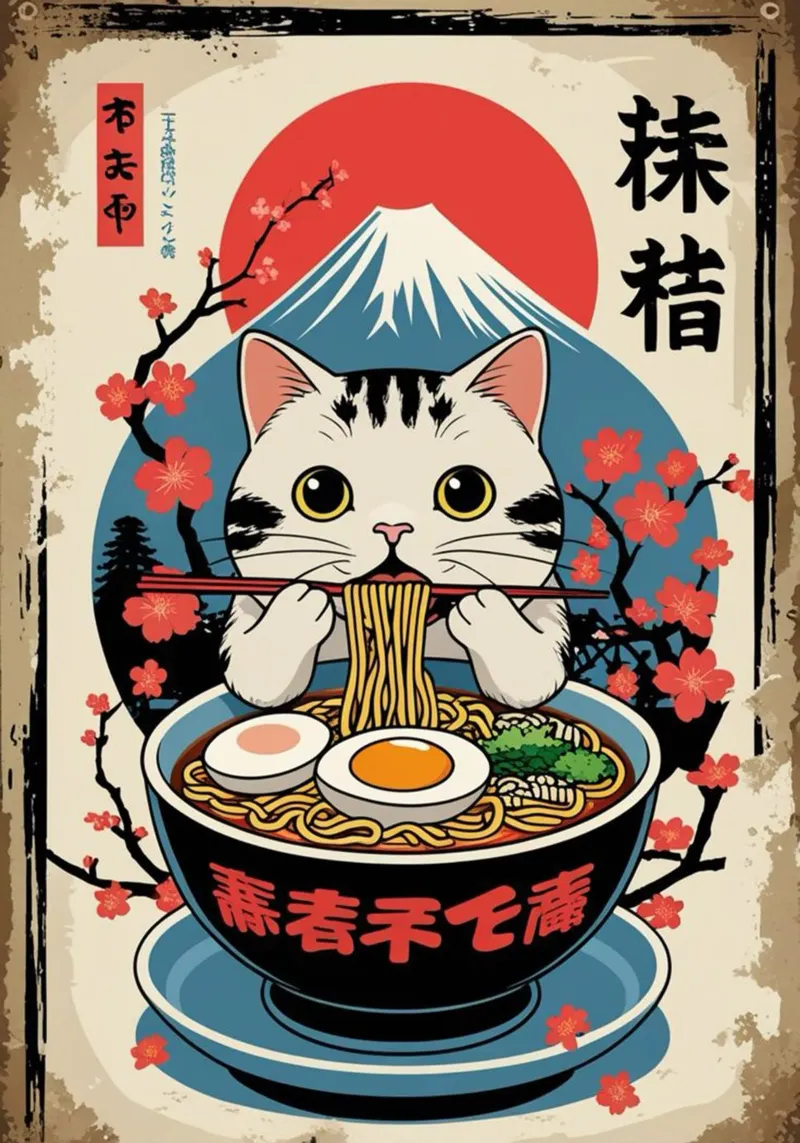 Mi piace il ramen pellicola backlit da Waylons Studio