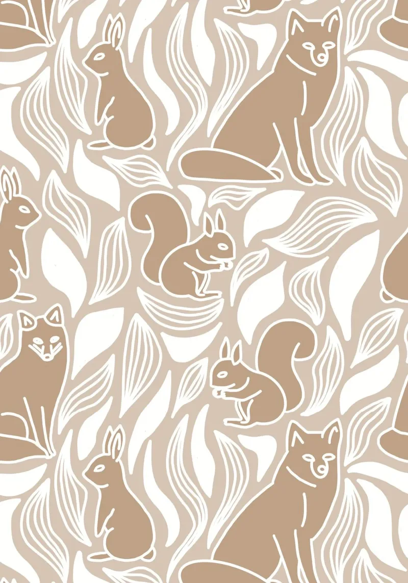 FORESTA NUDA carta hahnemühle da Lauretti Print