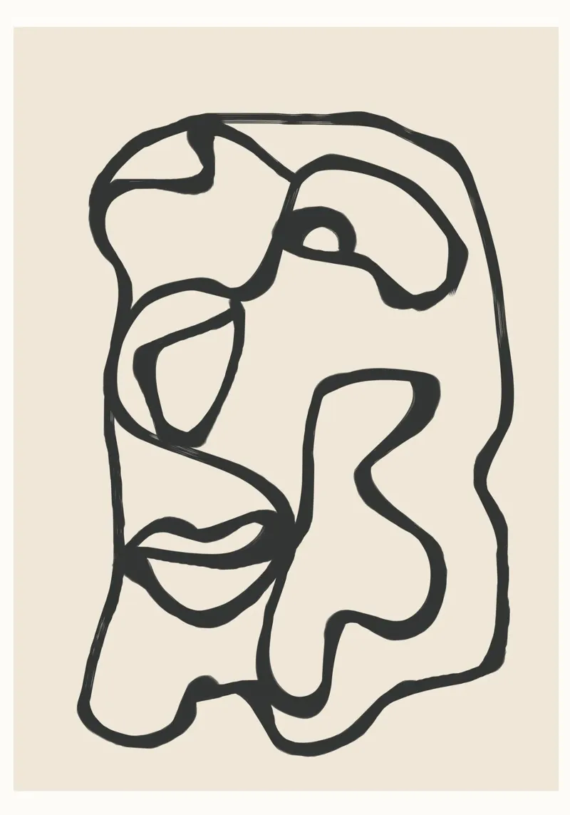 Minimal Abstract Art 7 plexiglass da Nadjaa