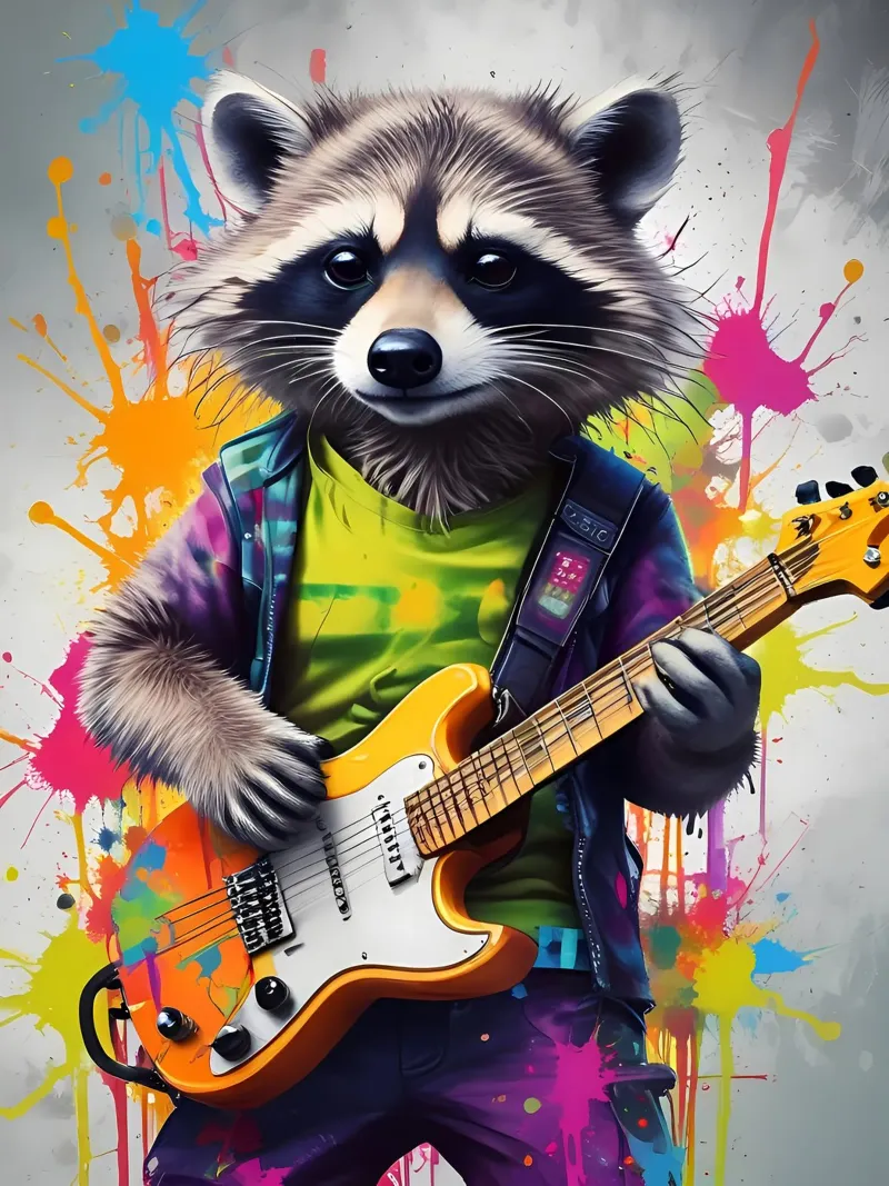 Rockcoon-Vibes Hahnemühle von MakArena