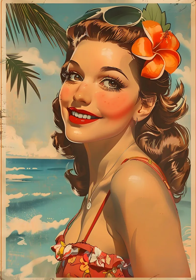 Pin-Up Revival pellicola backlit da Artful Muse