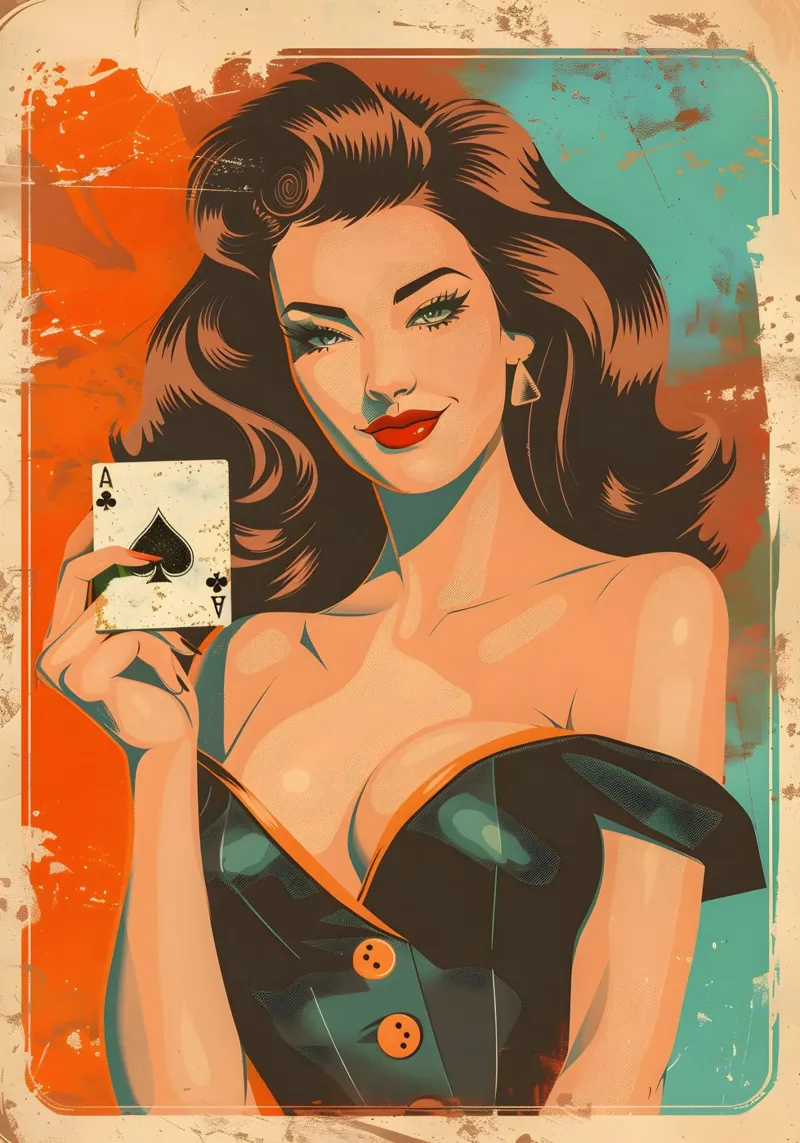 Pin-Up Revival pellicola backlit da Artful Muse