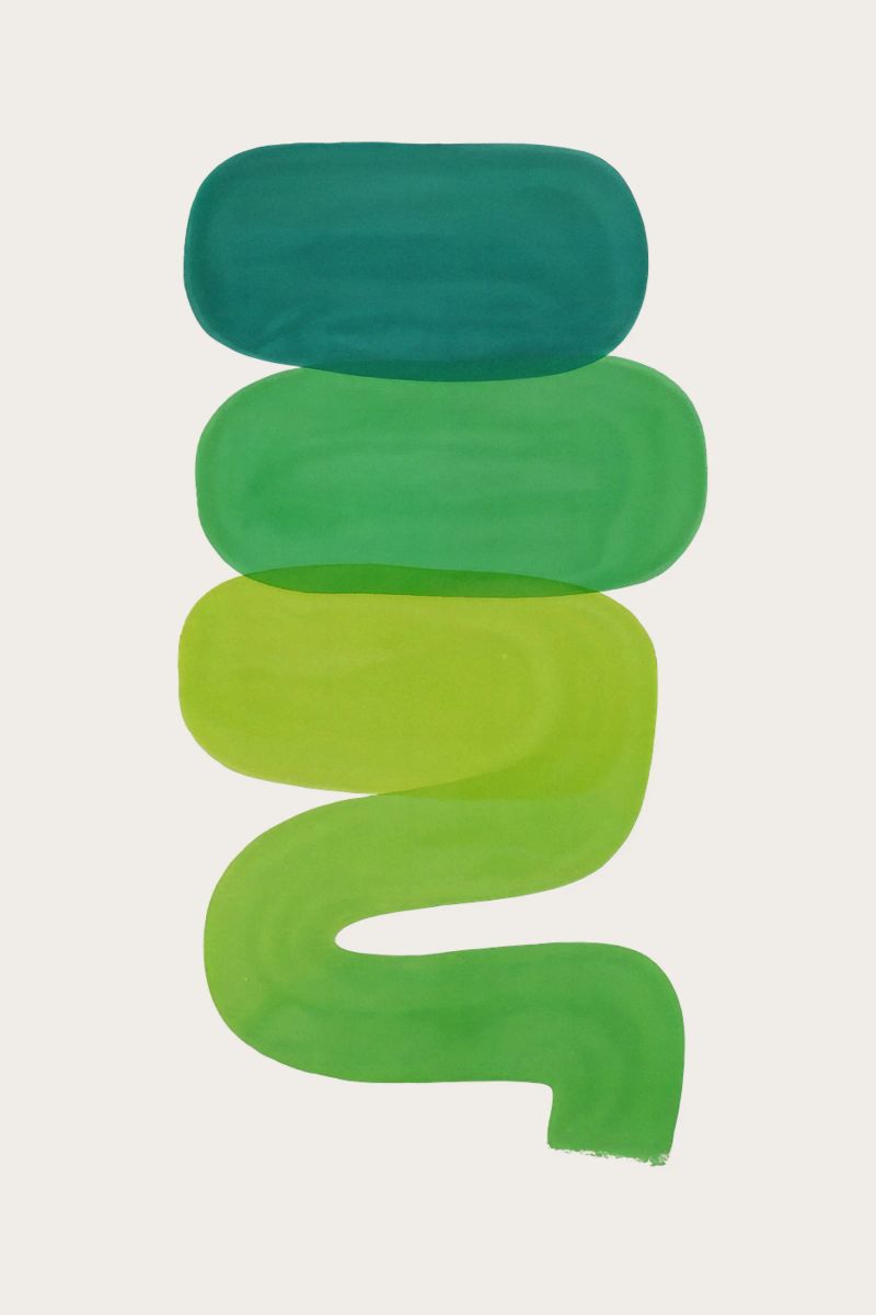 Organic Layers - Flow Form Series poster by SMPLE