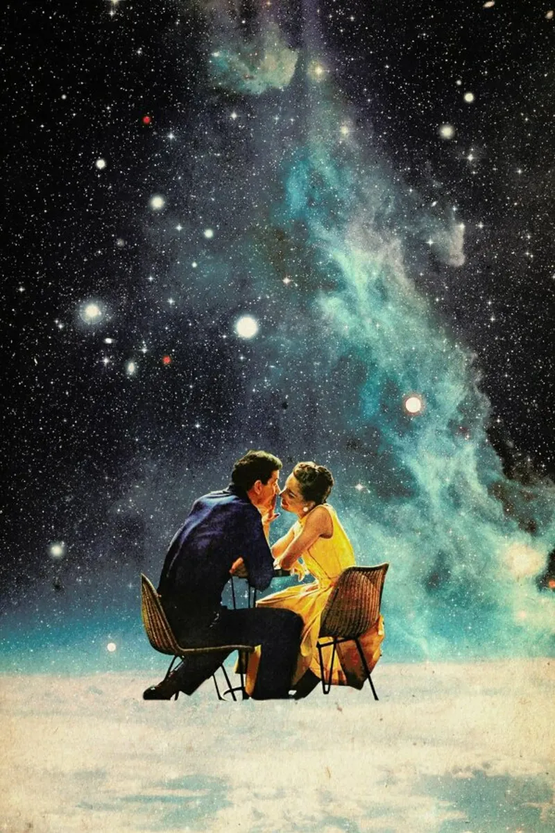 I'd Like To Take You To The Stars For A Second Date metacrilato de Frank Moth