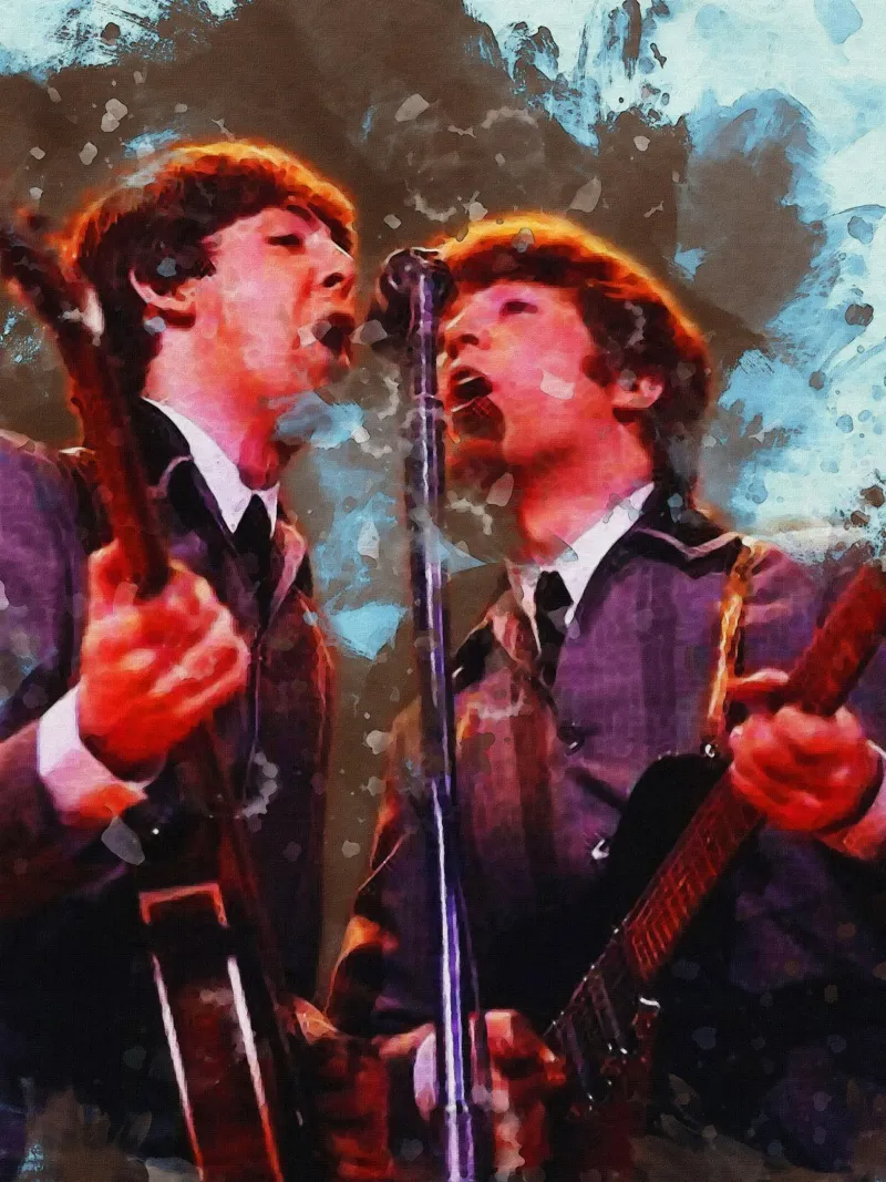 Sbaffo Lennon-McCartney tela da Gunawan Rb