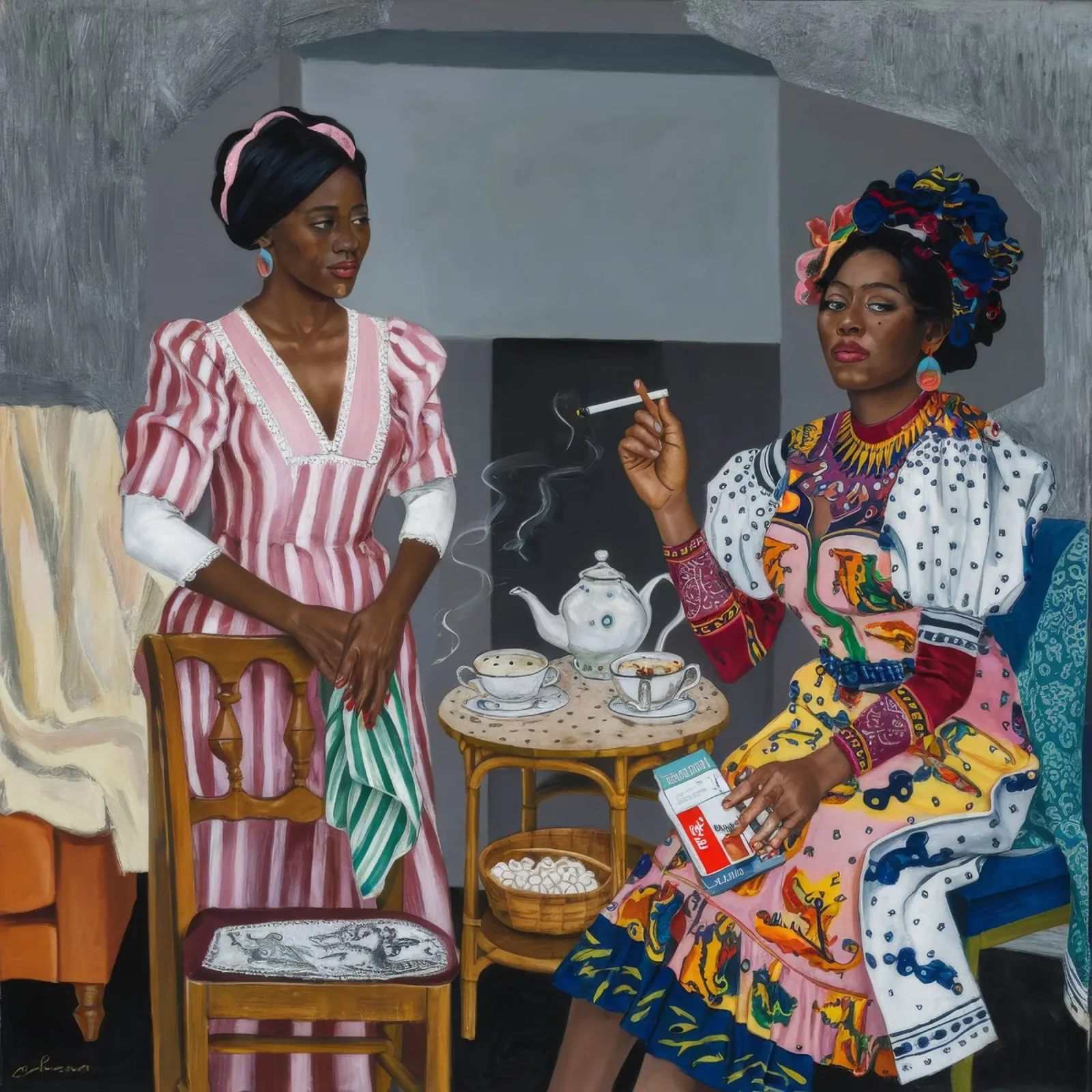 L'ora del tè culturale poster da Ebony Carpenter