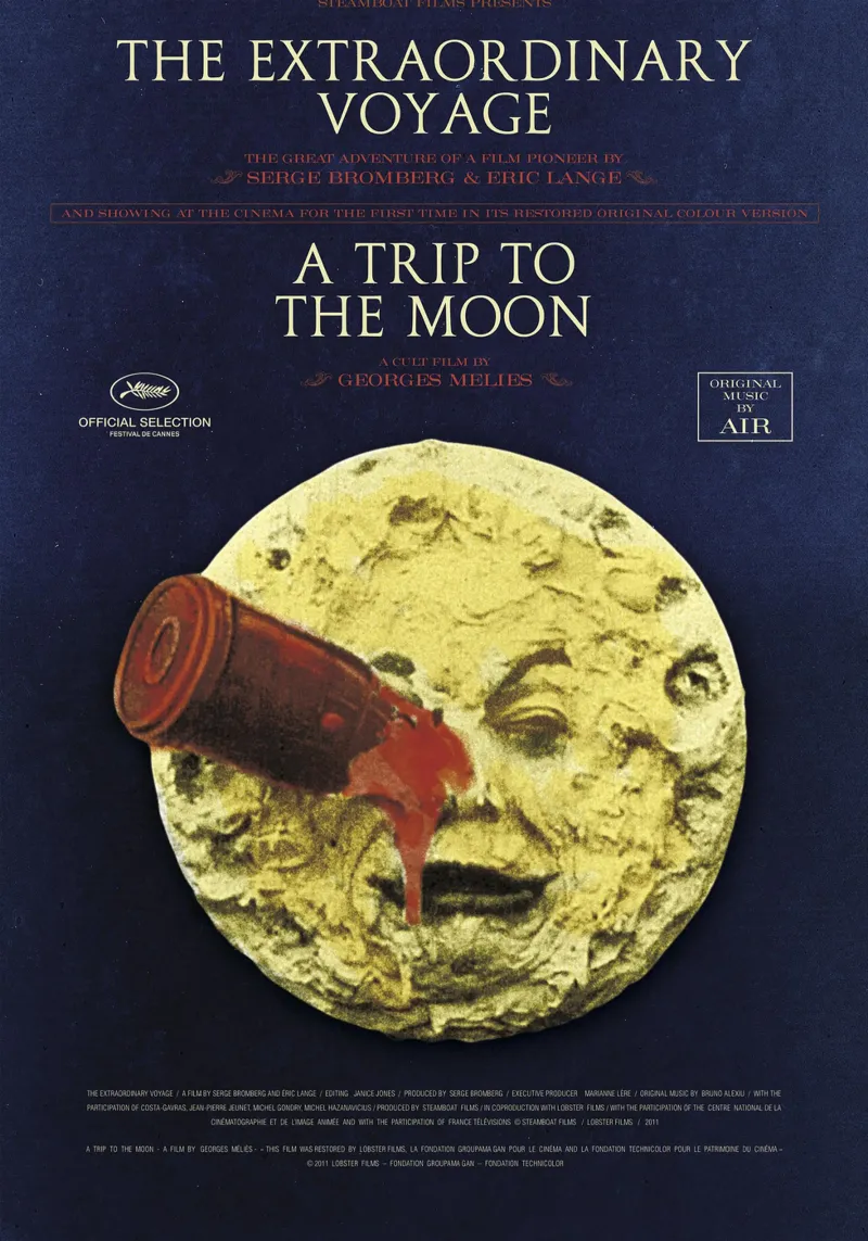 A Trip to the Moon alluminio dibond da Attaboy Dsgn