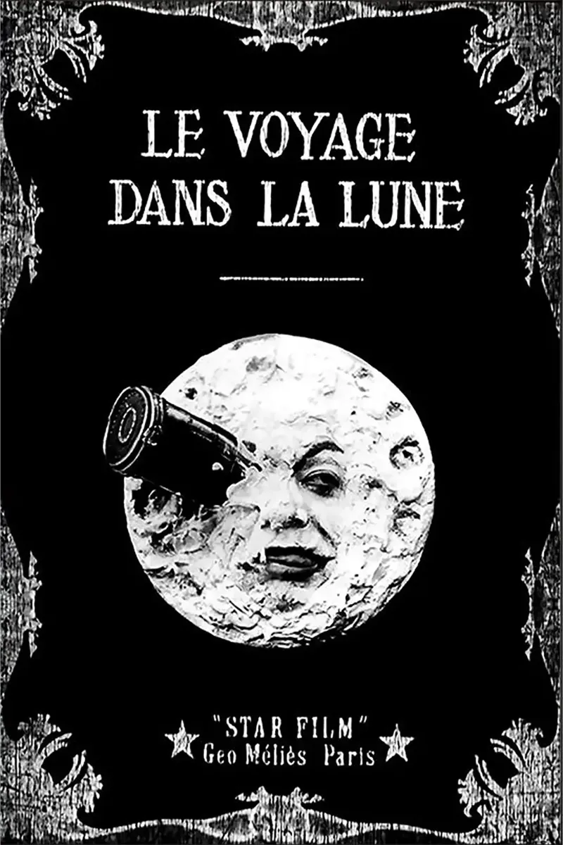 Le Voyage dans la Lune (A Trip to the Moon) carta hahnemühle da Attaboy Dsgn