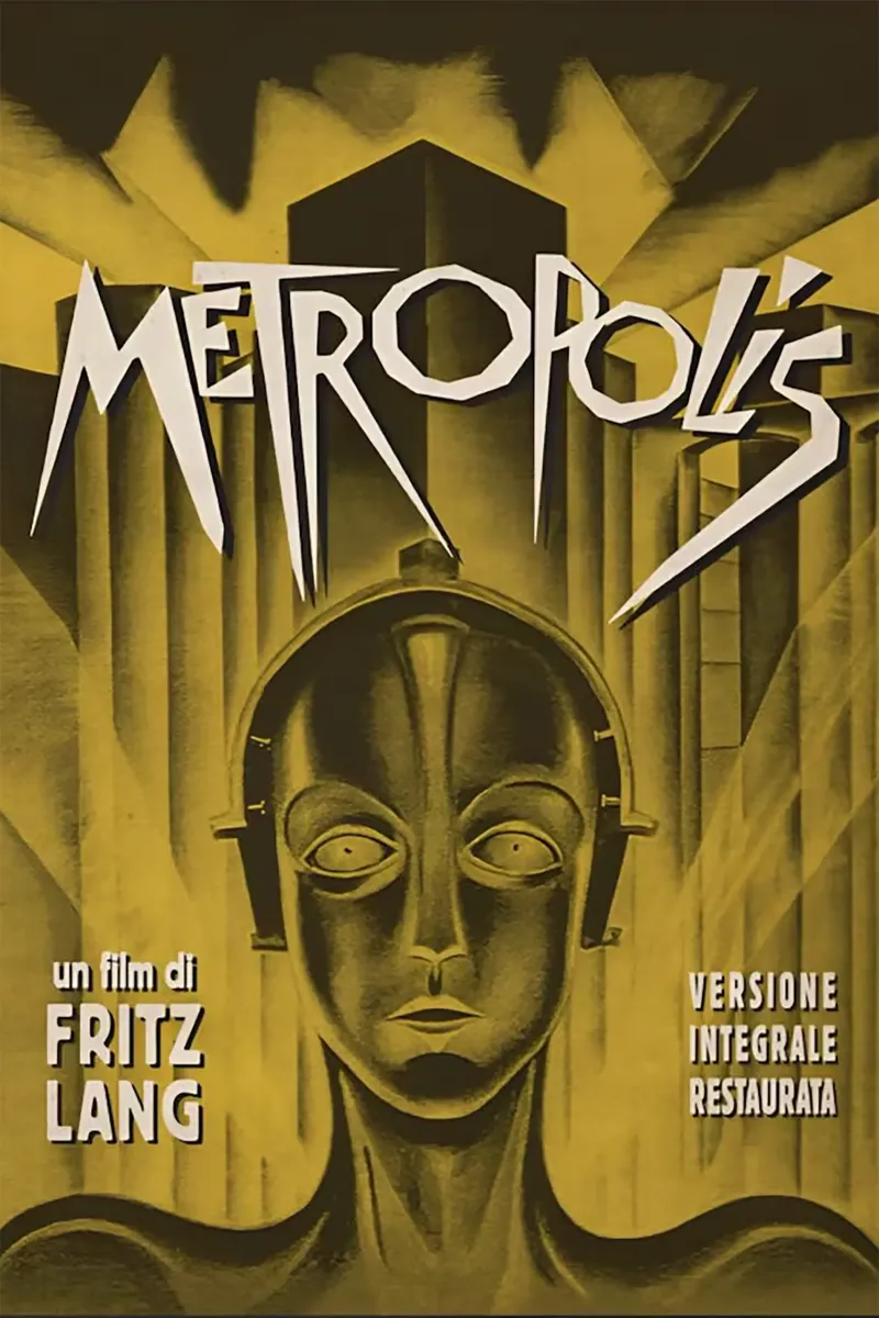 Metropolis poster con telaio in plastica da Attaboy Dsgn