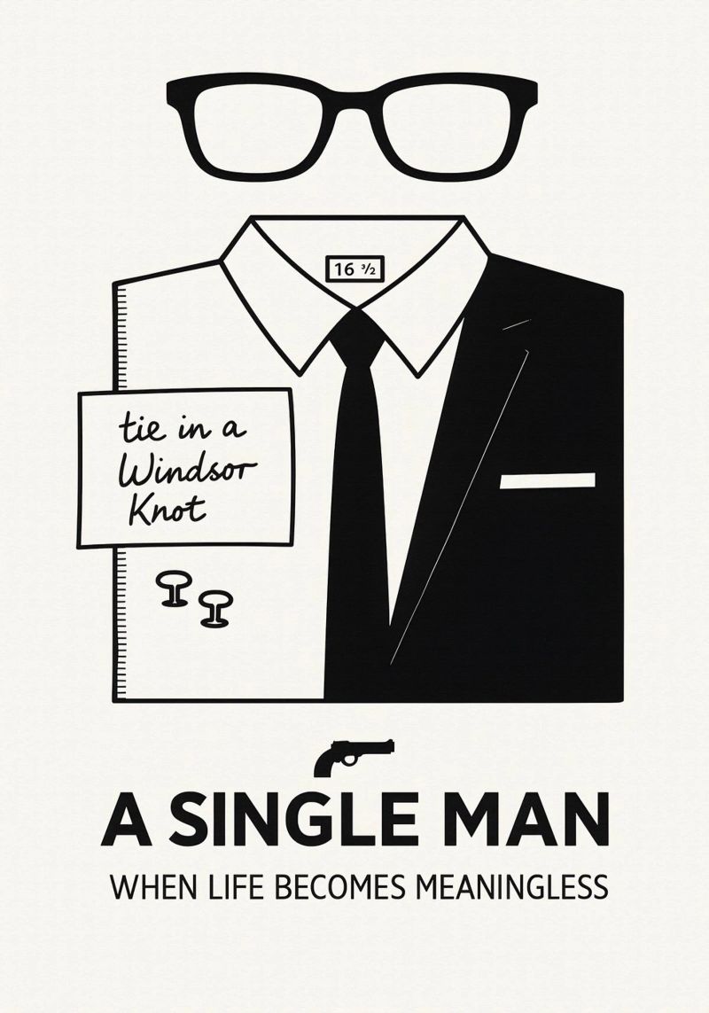A Single Man Print pellicola backlit da MoviesArt