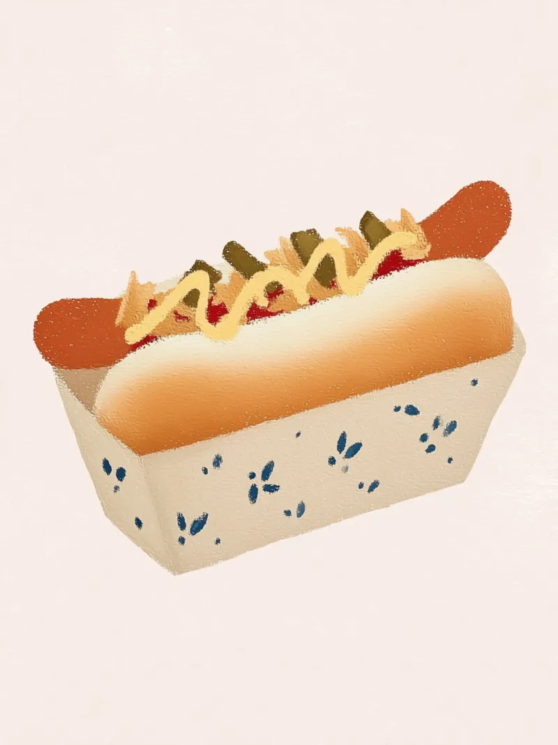 Spuntino a base di hotdog pellicola backlit da Carinaprint
