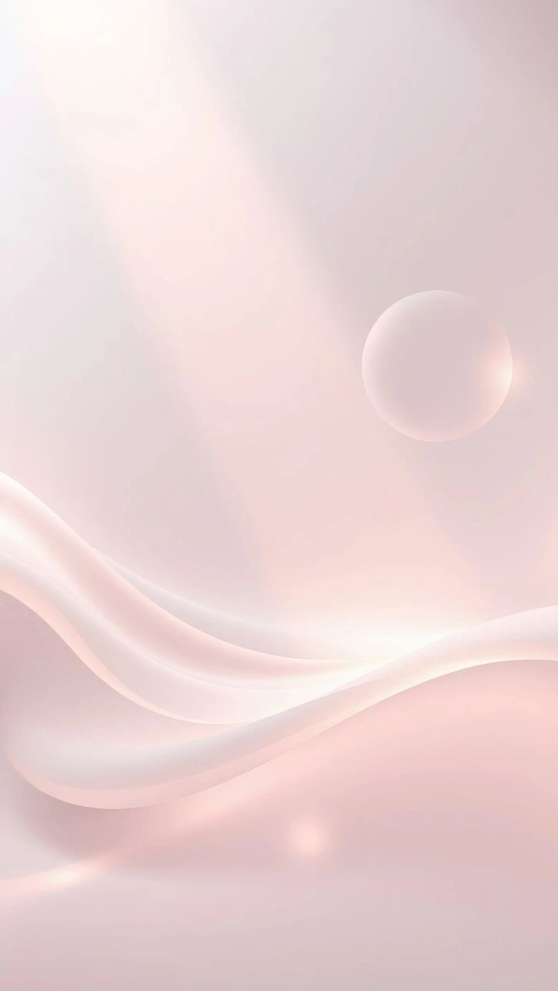 Soft abstract background design with gentle curves canvas by DesignDoodle
