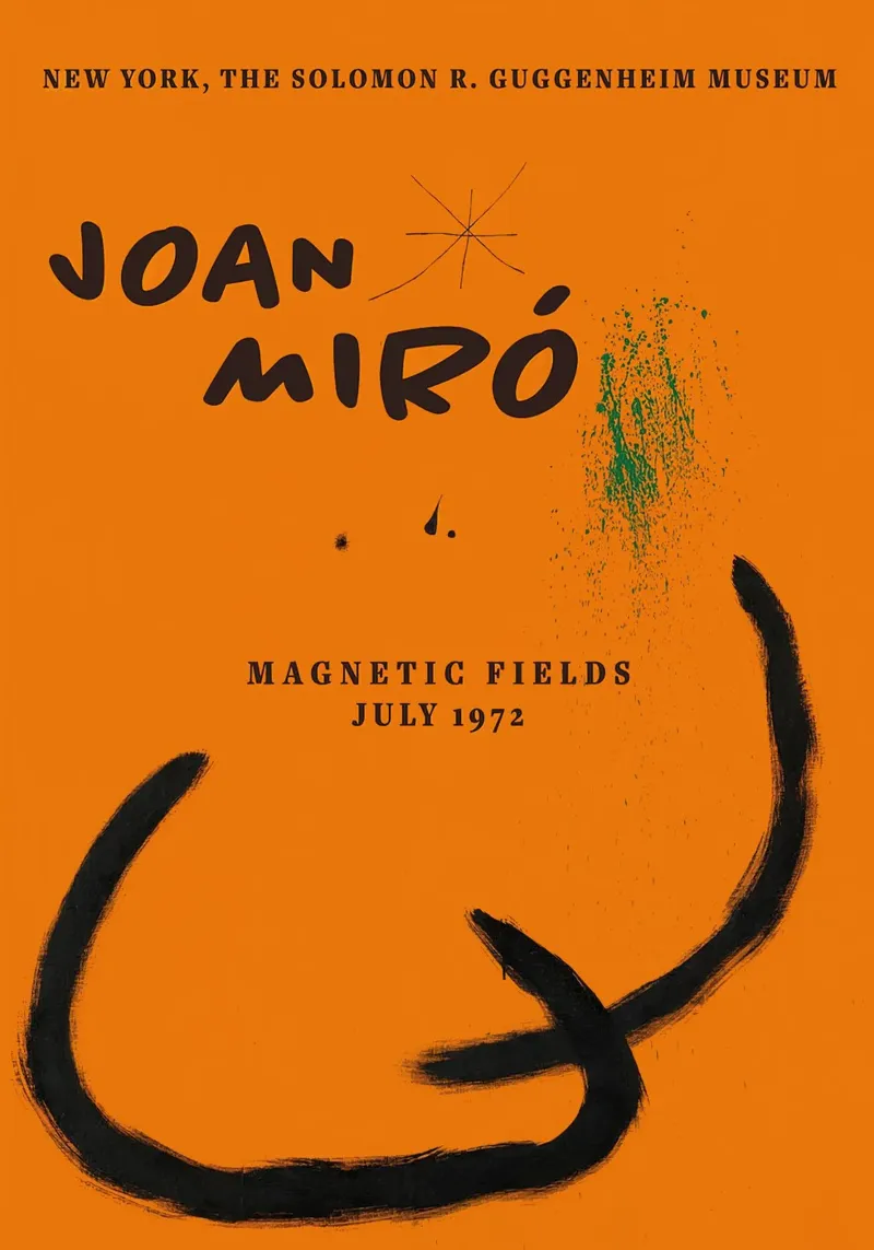 Joan Miro Magnetic Fields pellicola backlit da phillipp veisenberg