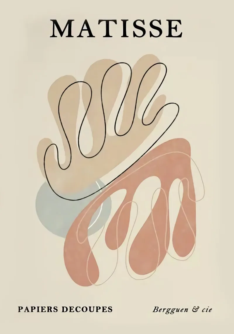 Henri Matisse art #1 alu dibond de The Poster UK