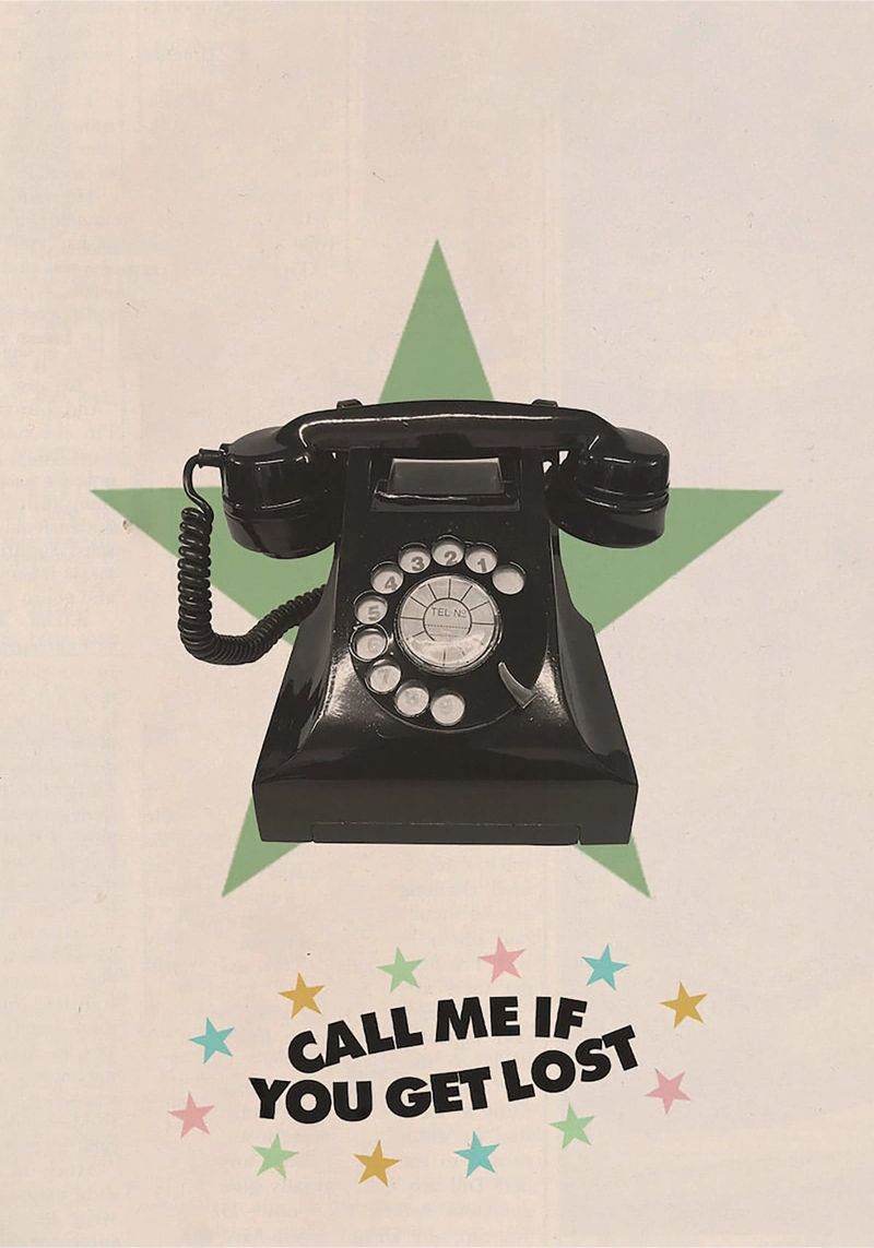 Call Me If You Get Lost poster da Attaboy Dsgn