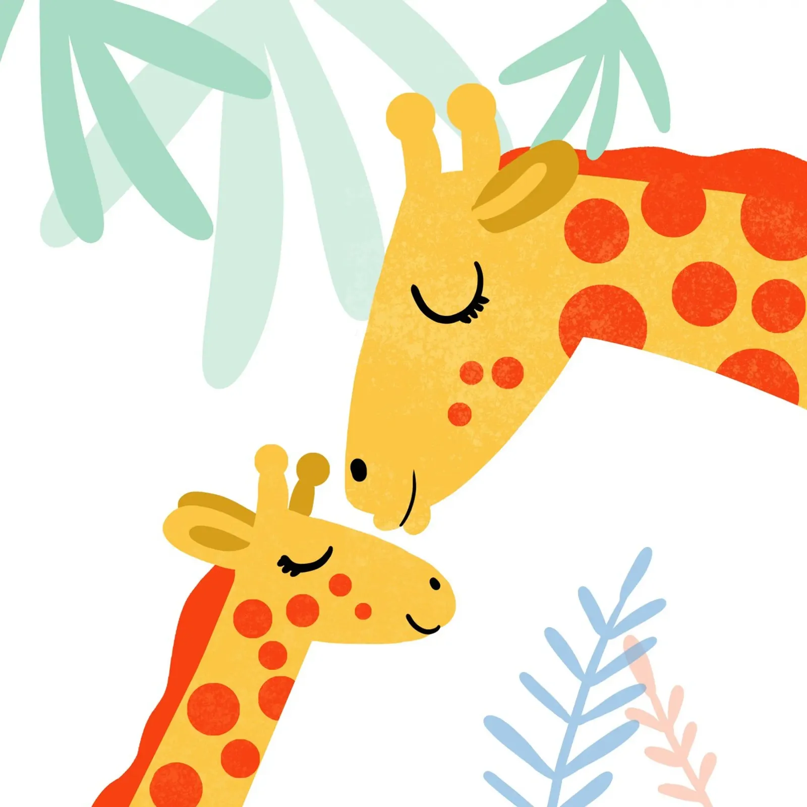 Giraffeliebe 3 plexiglass da Julia Reyelt