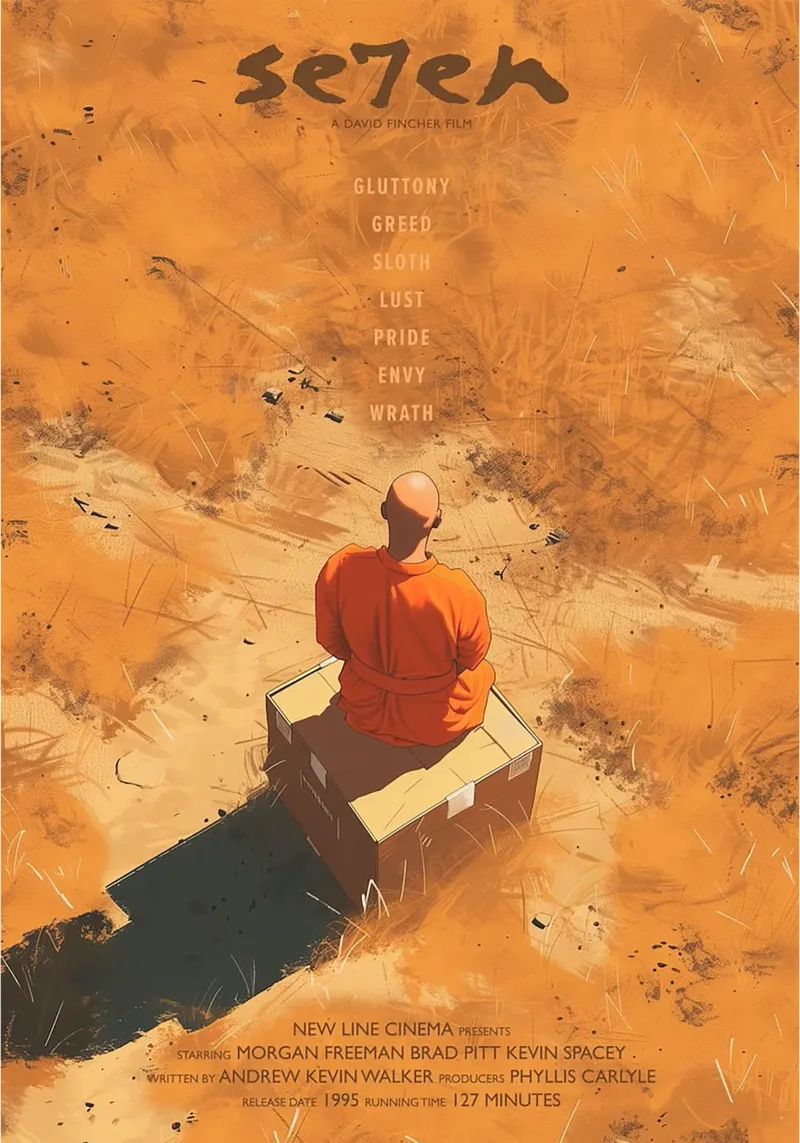 Seven – What's in the Box? poster da Attaboy Dsgn