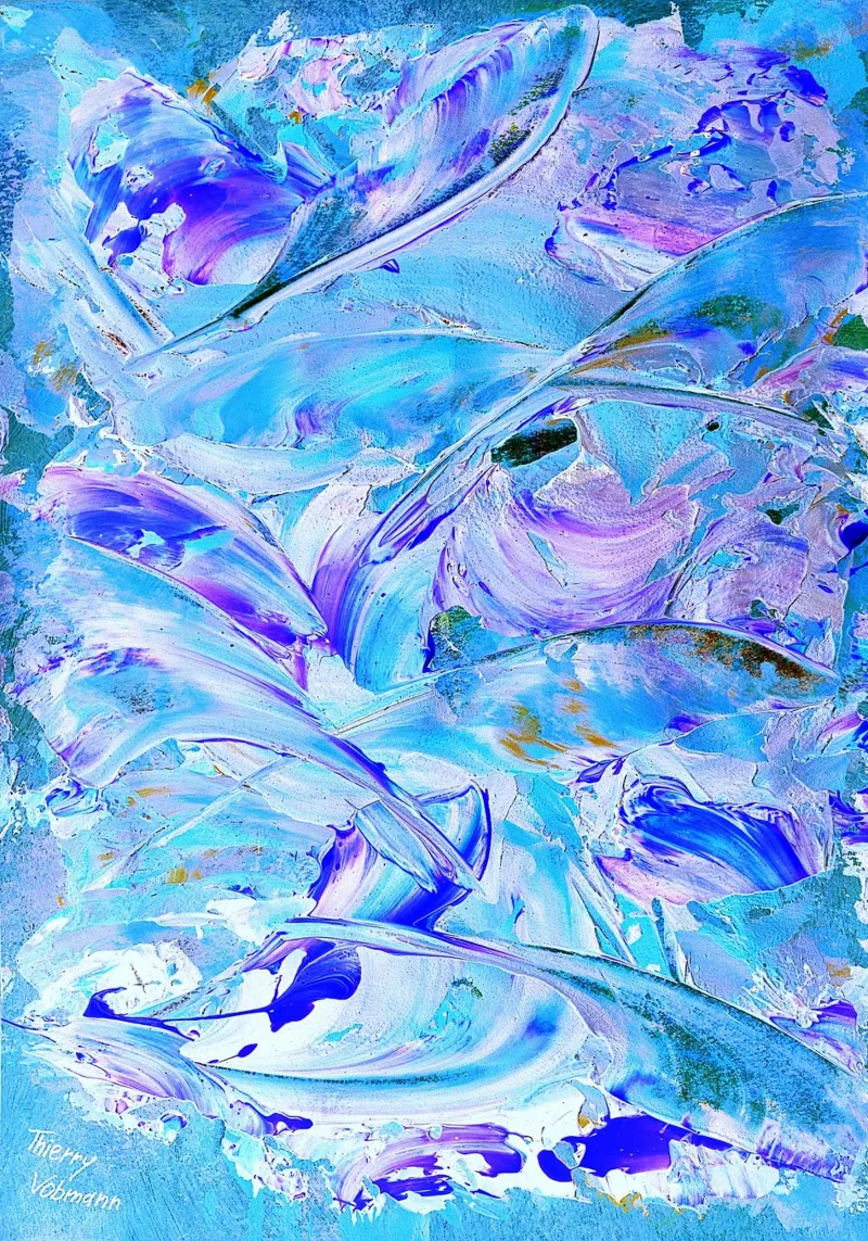 IDEAL GIFT 26 invers hahnemühle de Thierry Vobmann Abstract painting