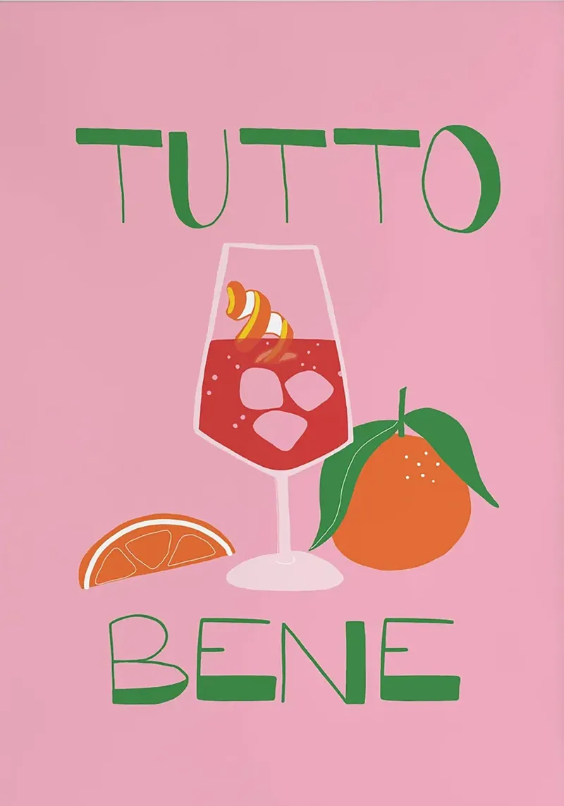Tutto Bene pellicola backlit da Attaboy Dsgn