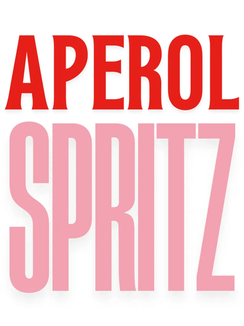 Aperol Spritz pellicola backlit da The Quote Collective