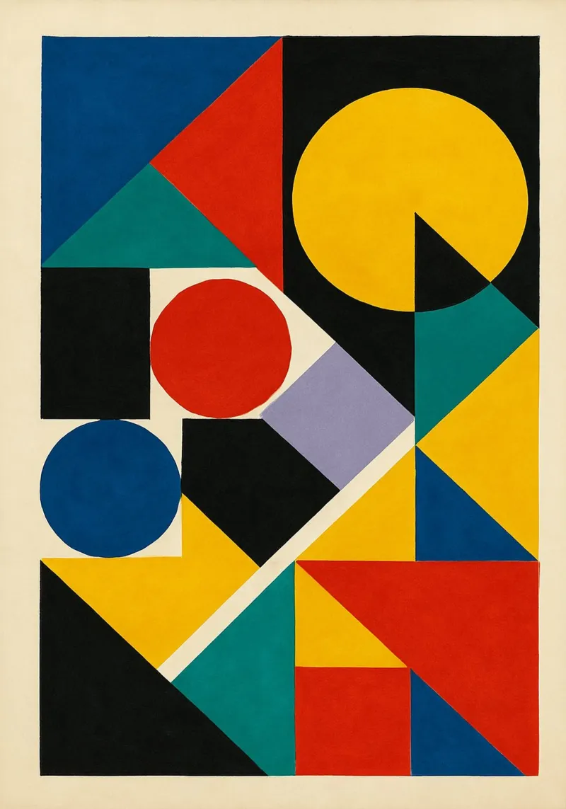 Bauhaus Bold alu-dibond by Mosaic Dialogue